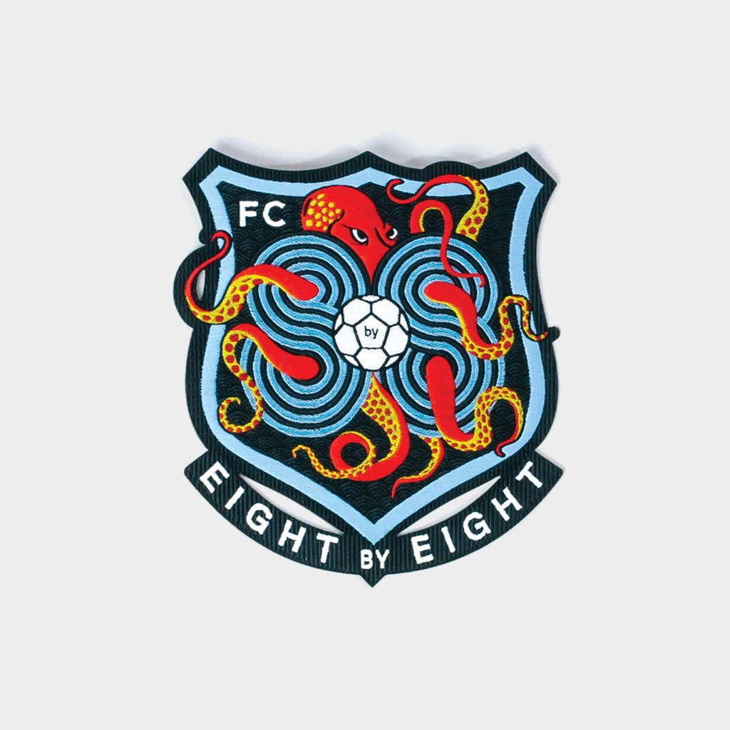 Eight by Eight FC Badge (blue/red)